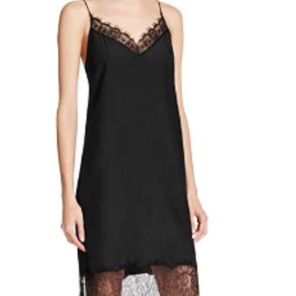 Lucy Paris Dresses & Skirts - Lucy Paris Silk Slipdress with lace